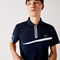 قميص بولو للتنس من البيكيه المسامي مع أجزاء مستطيلية مجموعة Lacoste SPORT للرجال لاكوست قميص بولو للتنس من البيكيه المسامي مع أجزاء مستطيلية مجموعة lacoste sport للرجال