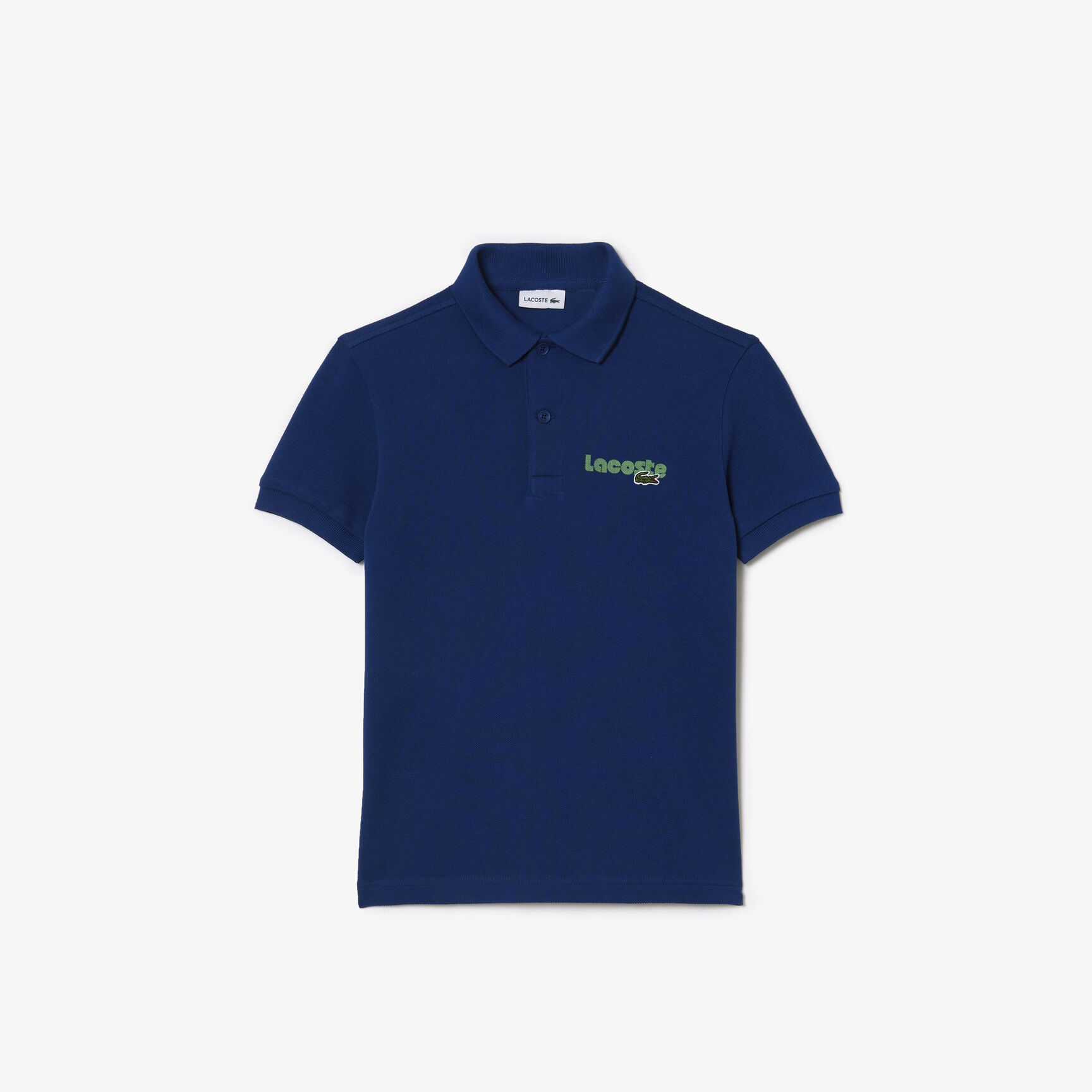 Lacoste Print Cotton Pique Polo Shirt Lacoste Print Cotton Pique Polo Shirt