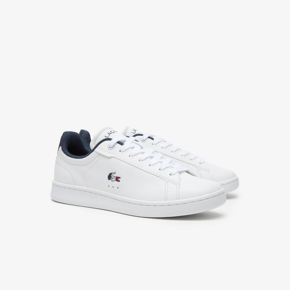 Women's Lacoste Carnaby Pro Leather Tricolour Trainers Women's Lacoste Carnaby Pro Leather Tricolour Trainers