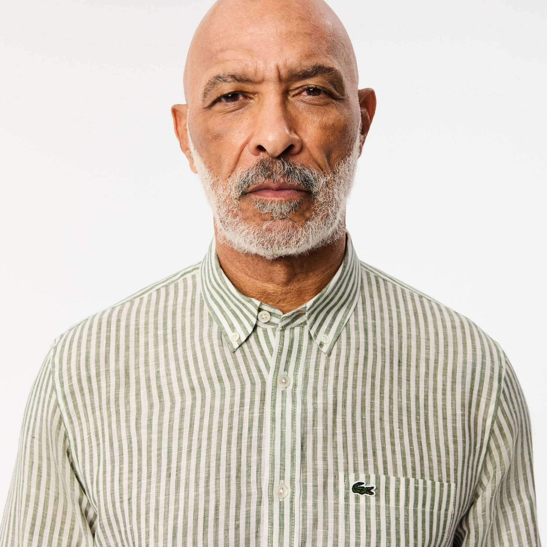 Regular Fit Striped Linen Shirt