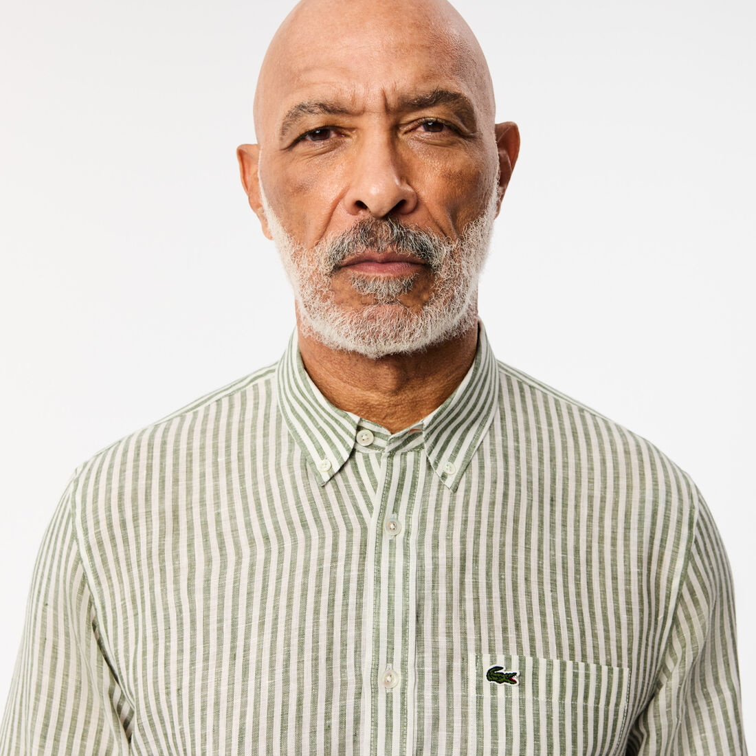 Regular Fit Striped Linen Shirt Regular Fit Striped Linen Shirt