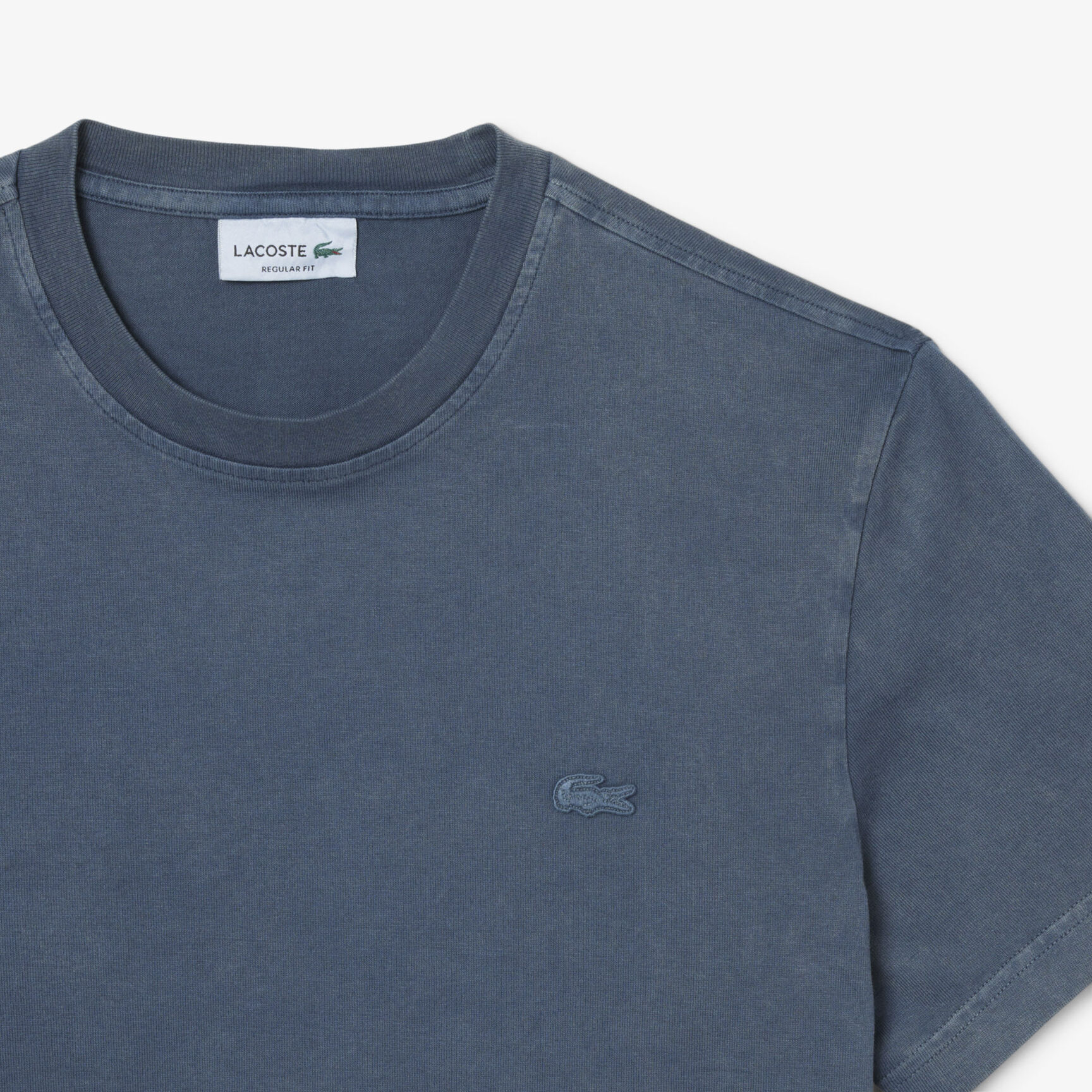 Washed Effect Heavy Jersey T-shirt