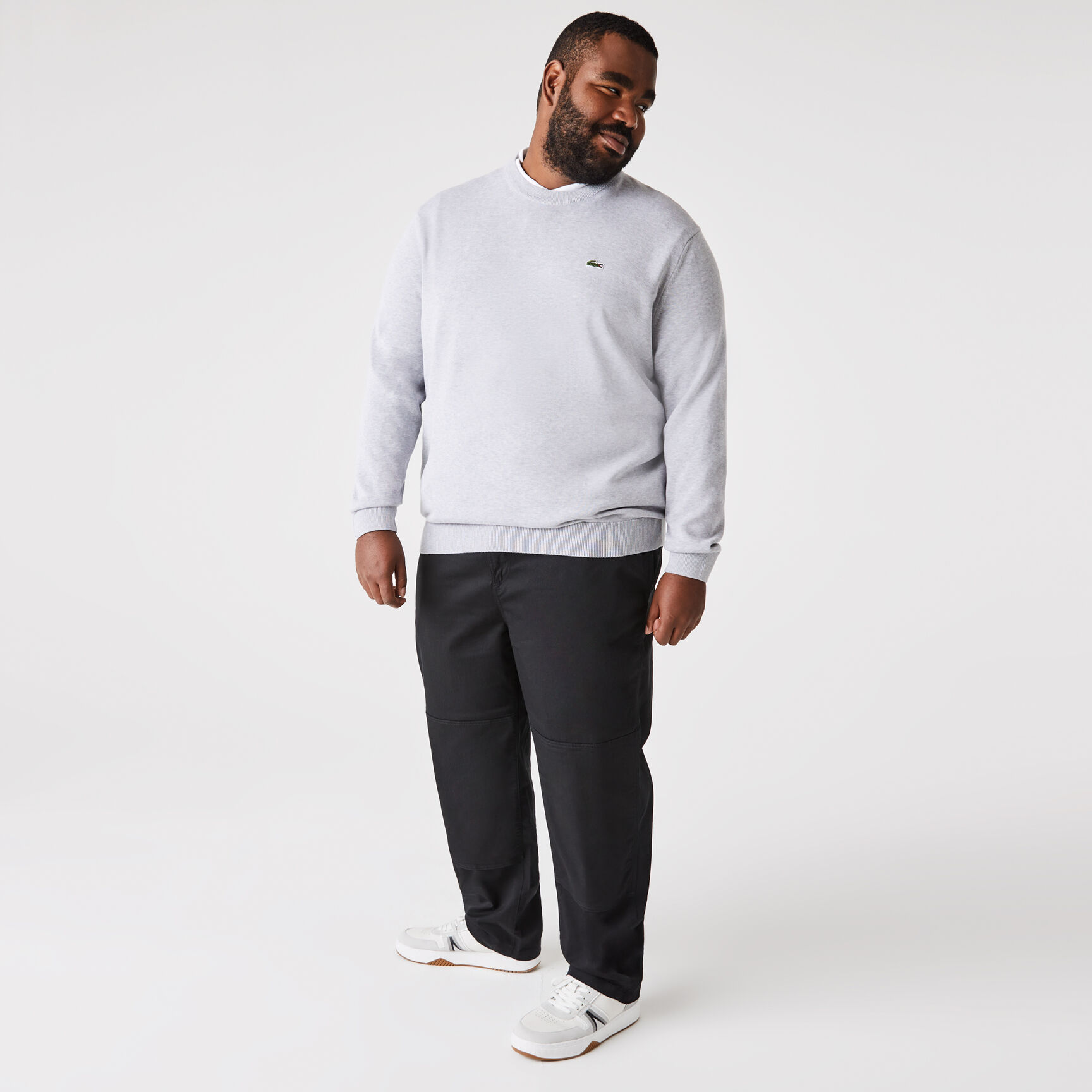 Men's Lacoste Organic Cotton Gabardine Chinos