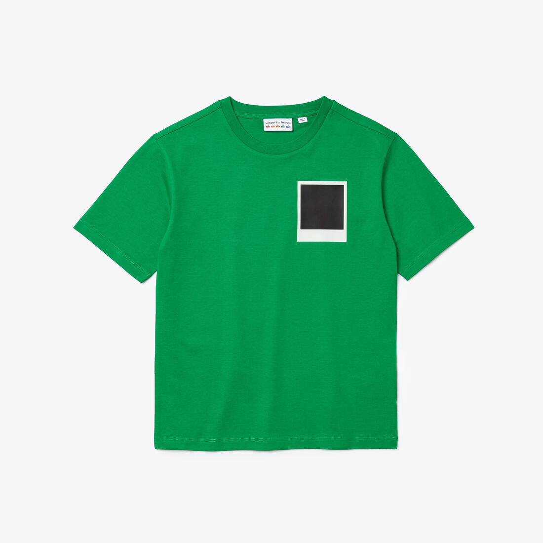 Women’s Crew Neck Polaroid Collaboration Print Cotton T-shirt Women’s Crew Neck Polaroid Collaboration Print Cotton T-shirt