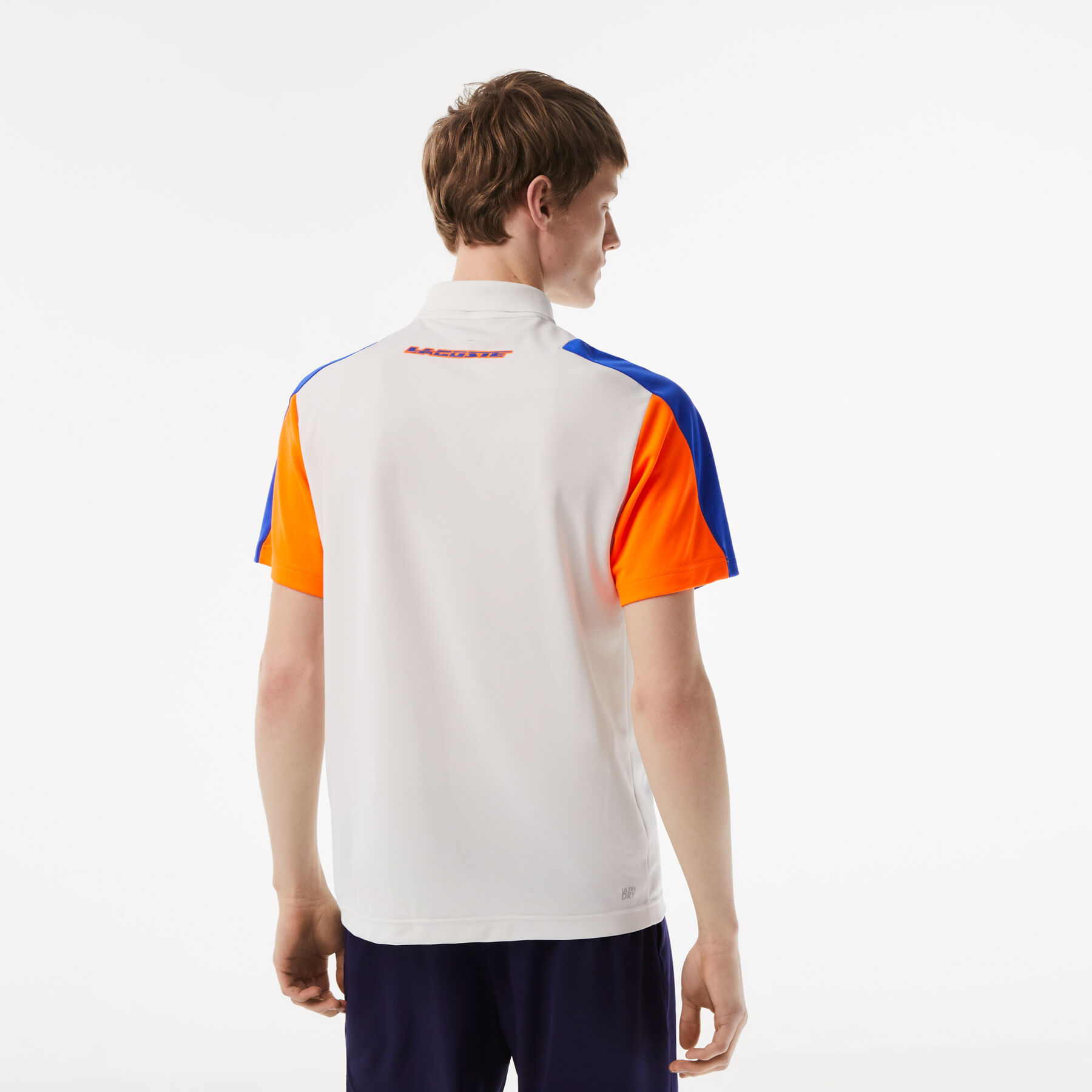 men s lacoste tennis recycled polyester polo shirt