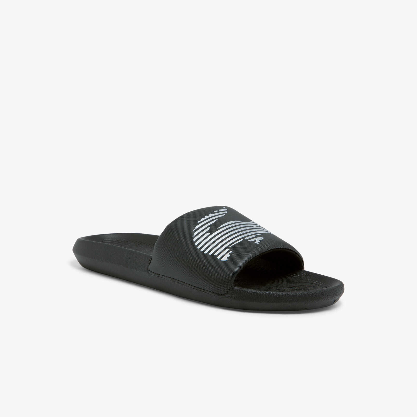 Men's Croco Synthetic Metallic Slides Men's Croco Synthetic Metallic Slides