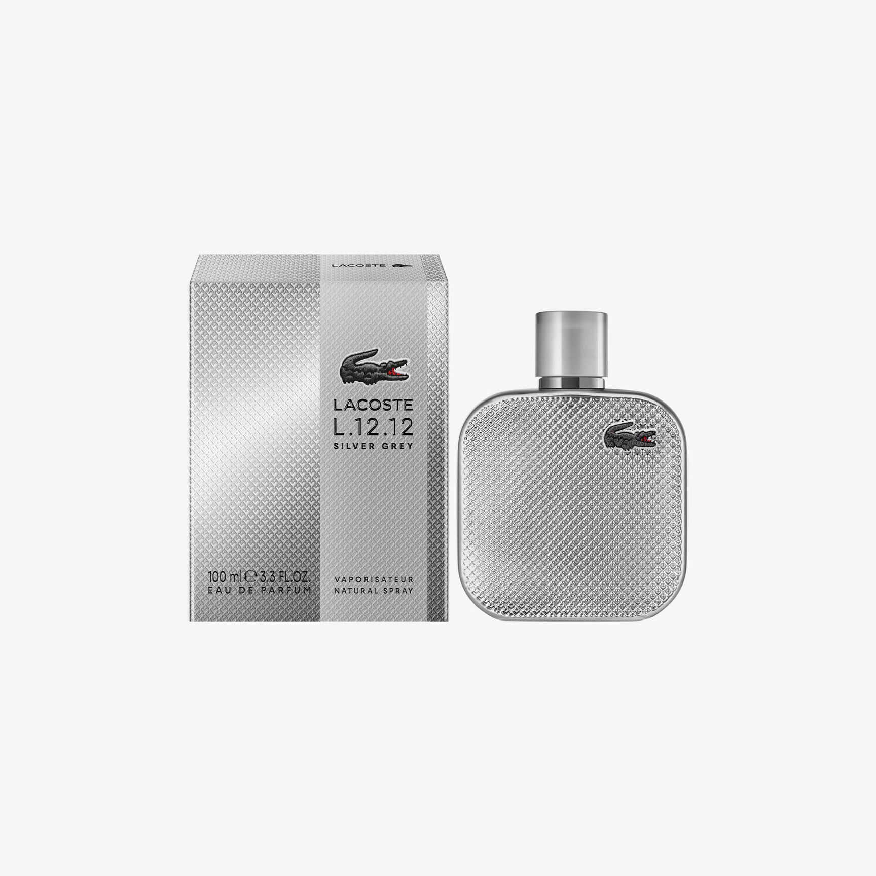 LACOSTE L1212 SILVER GREY EDP 100ML