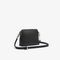 Women's Daily Classics Coated Piqué Canvas Zip Shoulder Bag lacoste women s daily classics coated piqu canvas zip shoulder bag