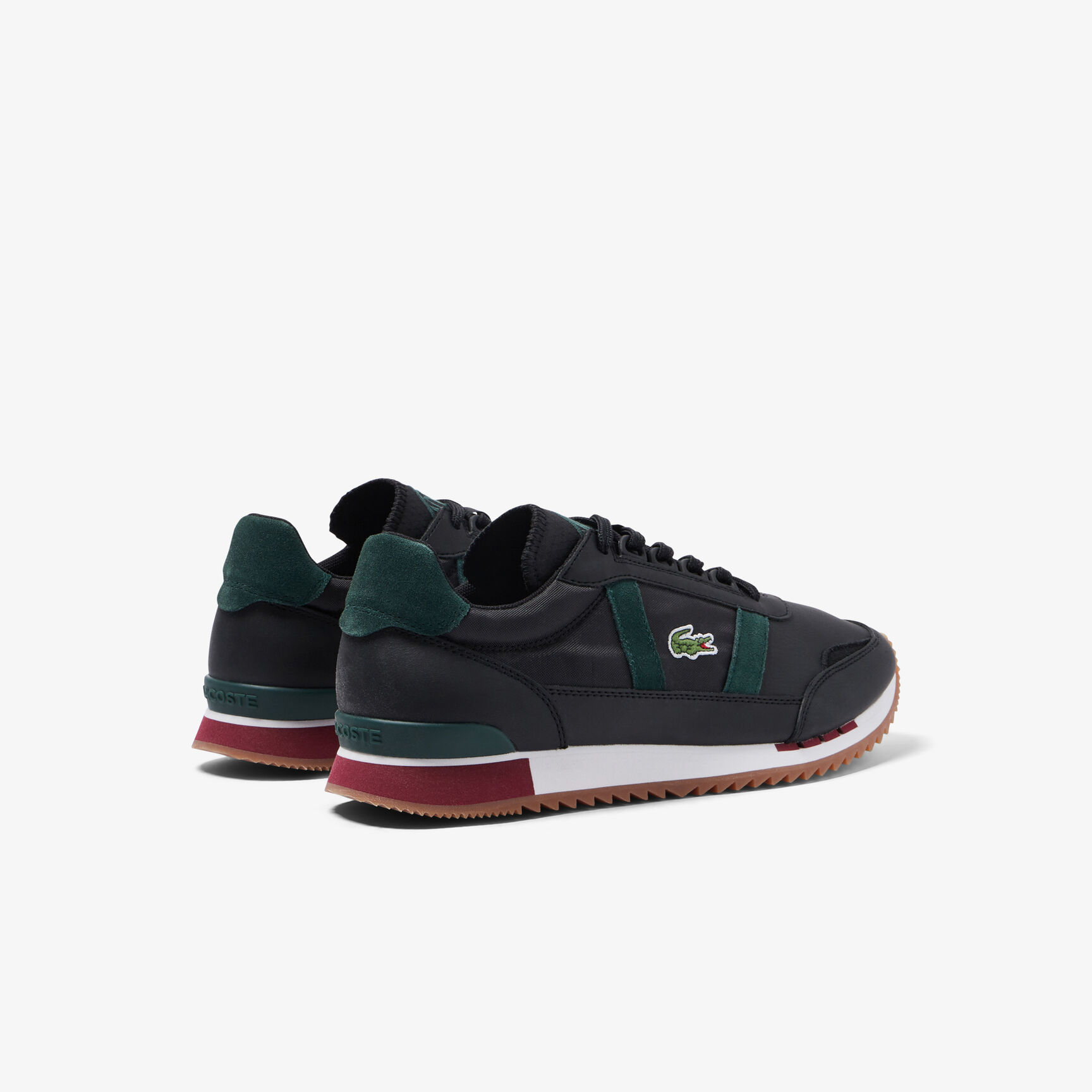 Men's Lacoste Partner Retro Leather and Textile Sneakers Men's Lacoste Partner Retro Leather and Textile Sneakers
