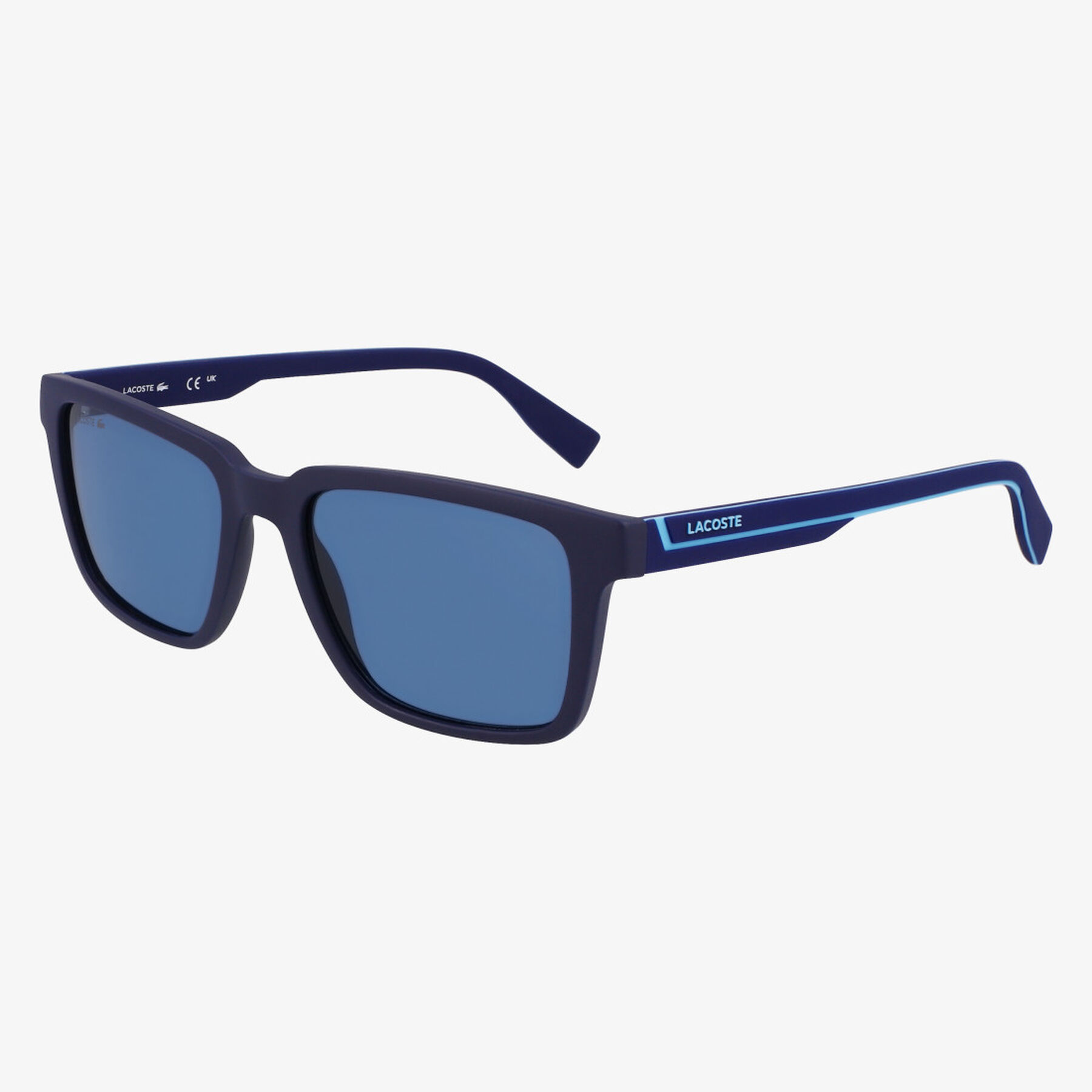 lacoste men rectangular sunglasses
