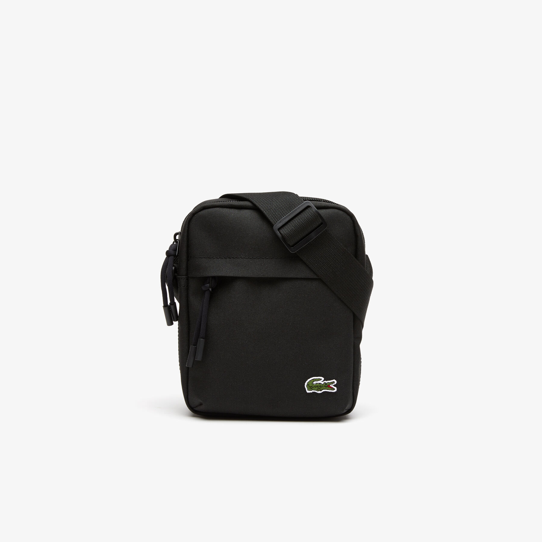 unisex lacoste zip crossover bag