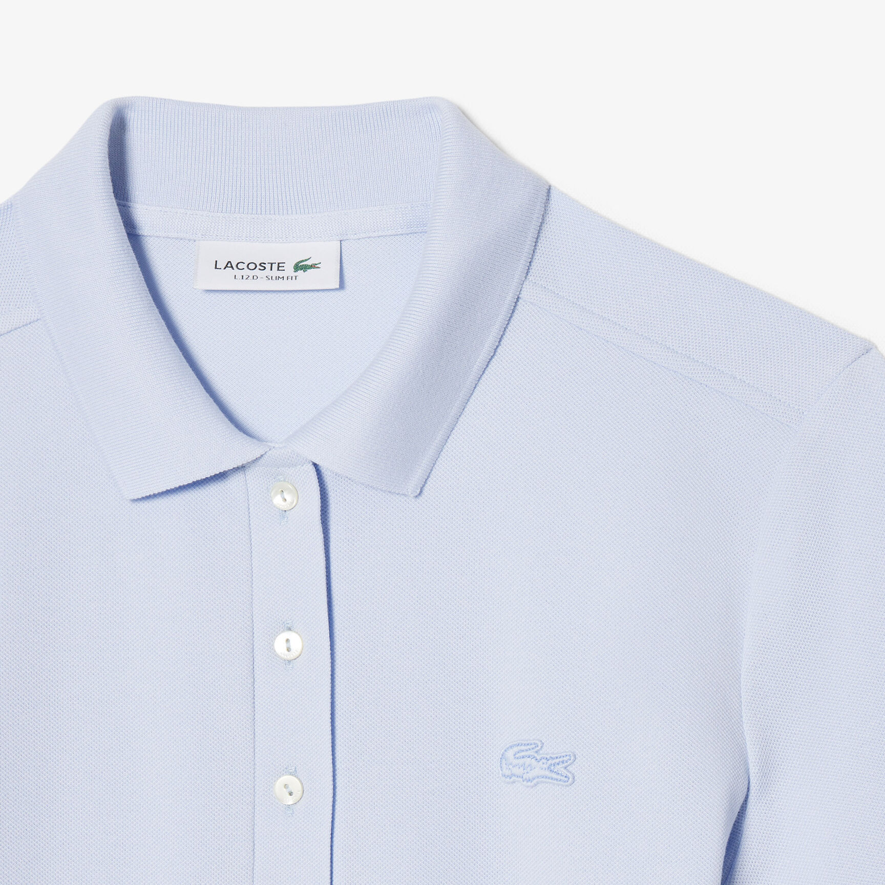 Slim Fit Stretch Petit Pique Polo Dress