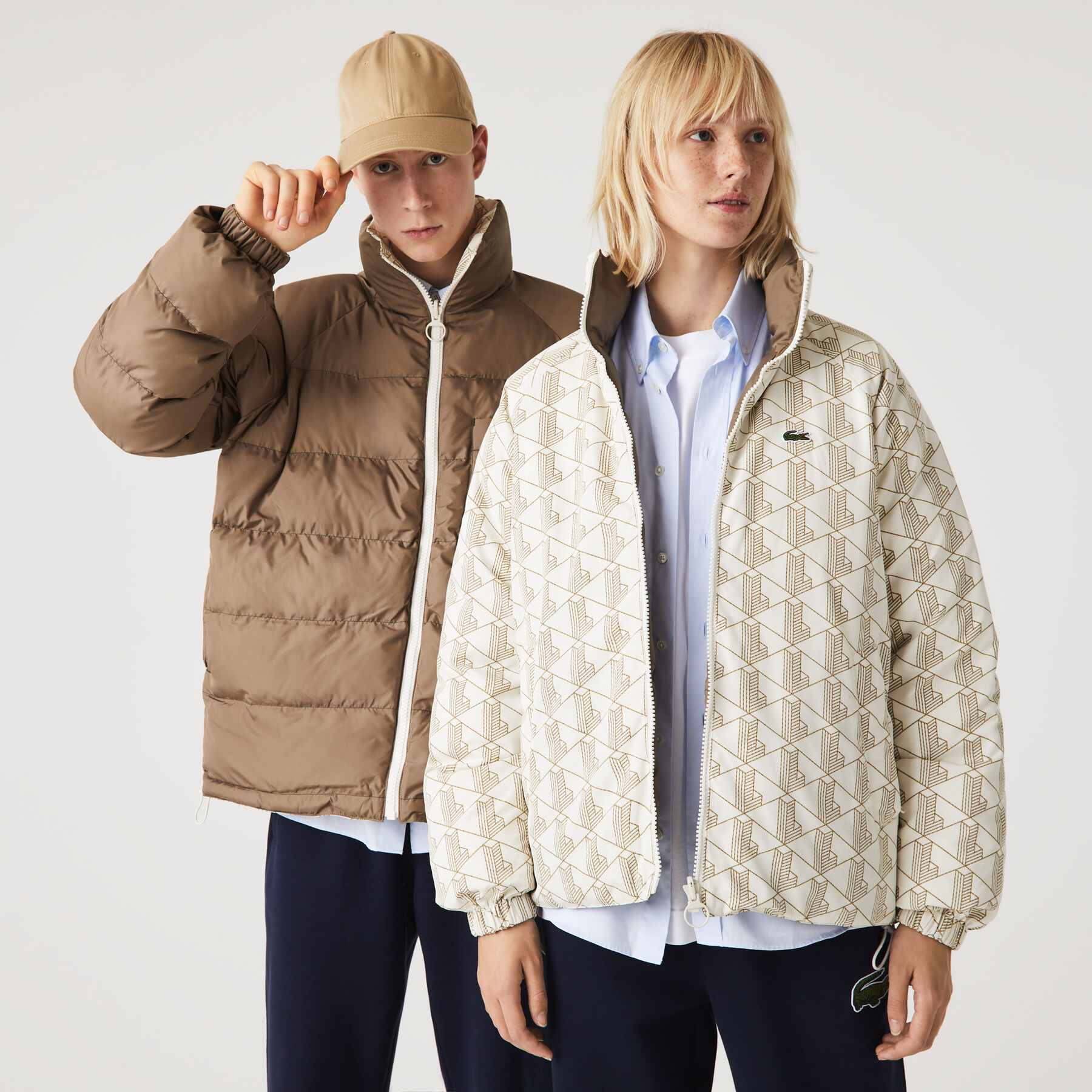 Unisex Lacoste Water-Repellent Reversible Jacket unisex lacoste water repellent reversible jacket