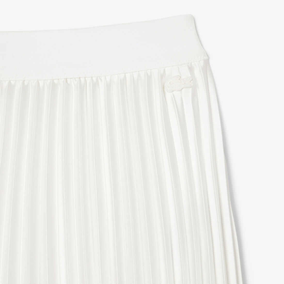 تنورة ميدي من الساتان المطوي تنورة ميدي من الساتان المطوي