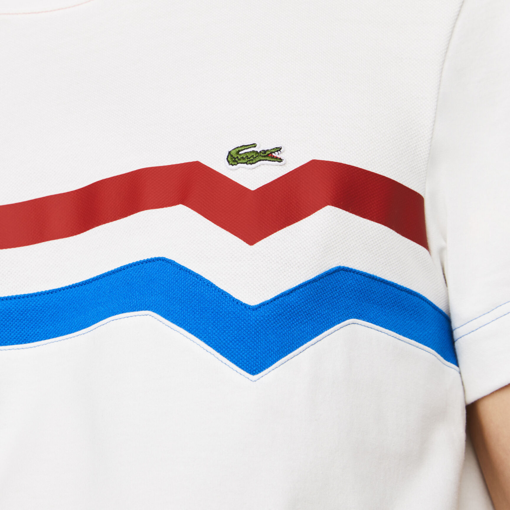 تيشيرت رجالي مخطط مصنوع في فرنسا من القطن العضوي