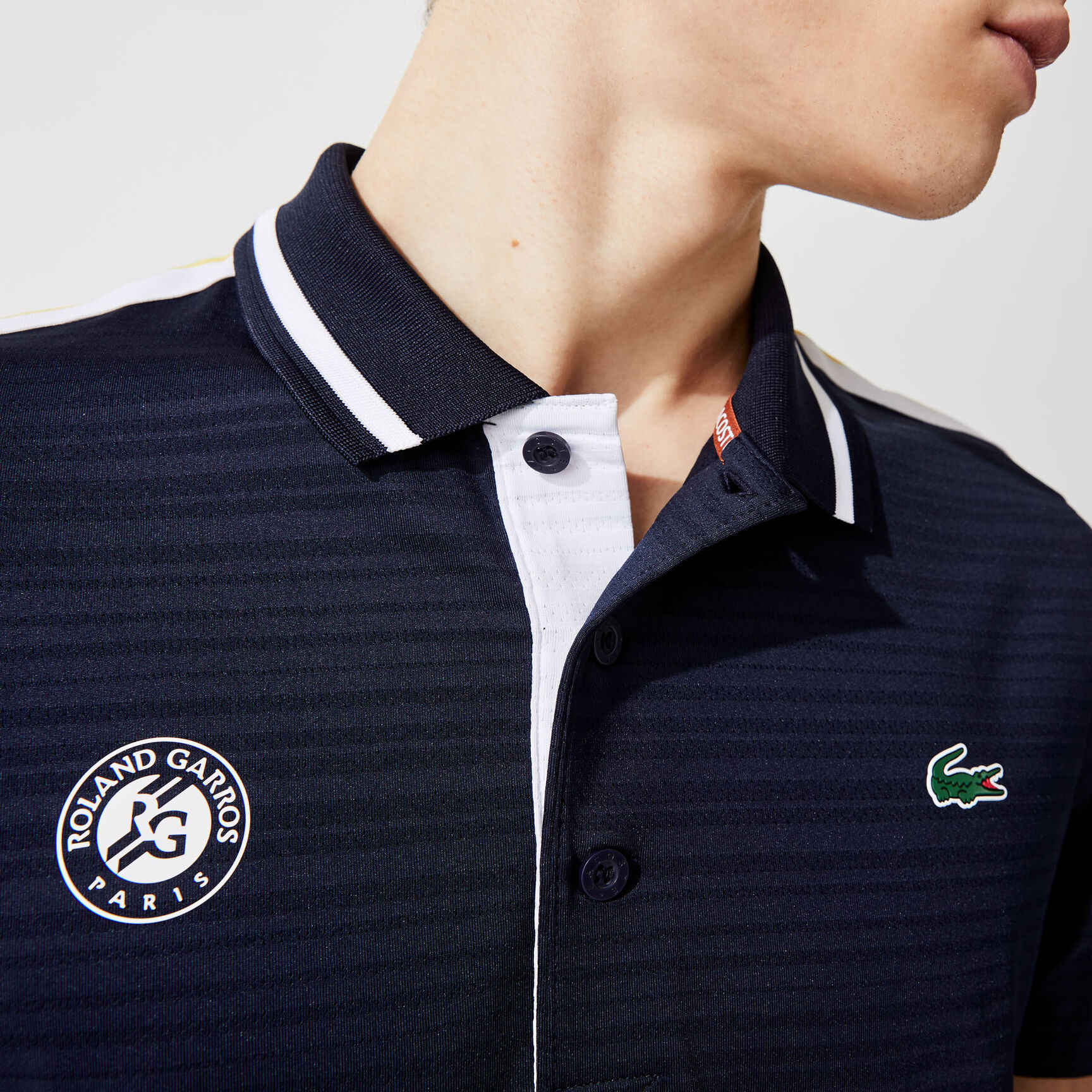 Men’s Lacoste SPORT French Open Edition Second-Skin Polo Shirt Men’s Lacoste SPORT French Open Edition Second-Skin Polo Shirt