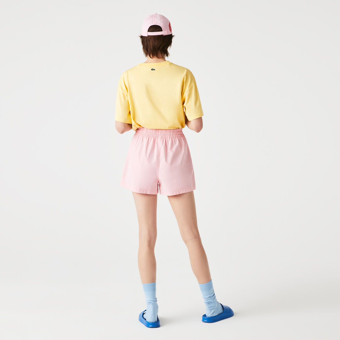 Women's Short Flecked Loose Fit Organic Cotton T-Shirt Women's Short Flecked Loose Fit Organic Cotton T-Shirt