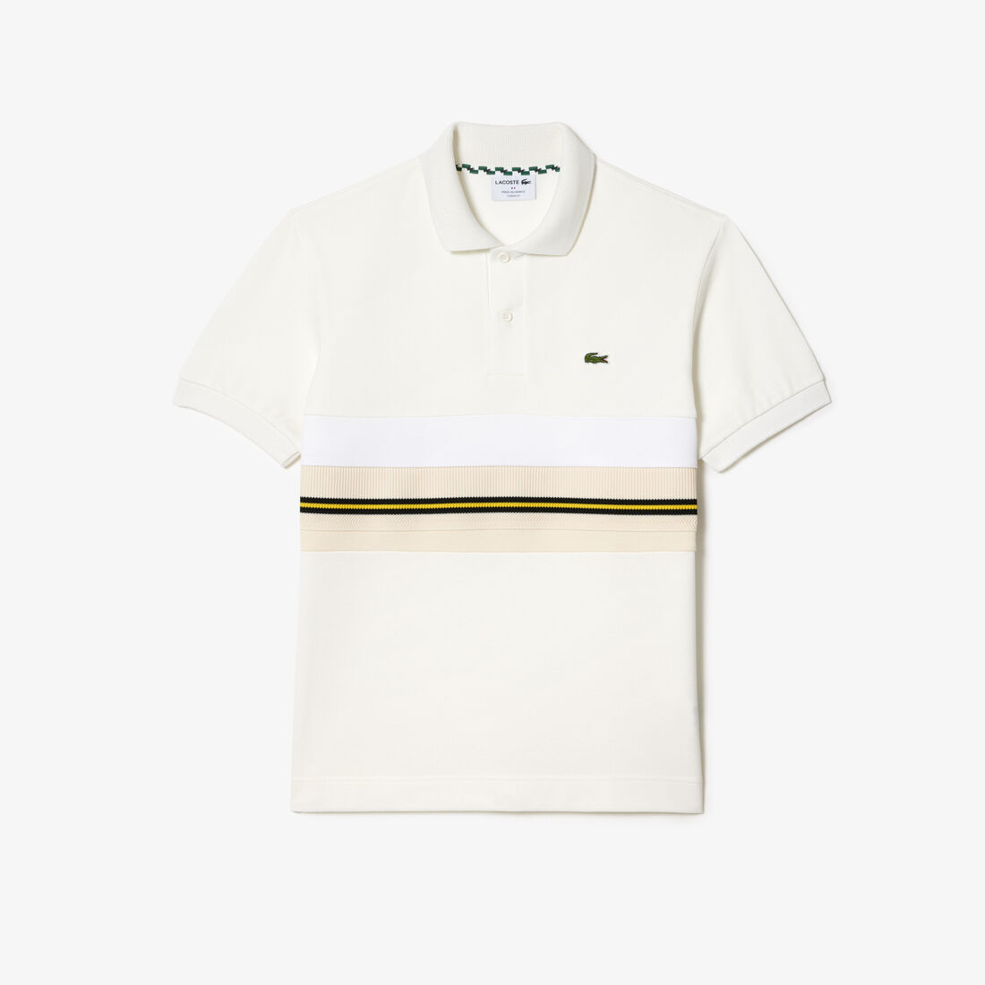 French Made Contrast Stripe Polo Shirt French Made Contrast Stripe Polo Shirt