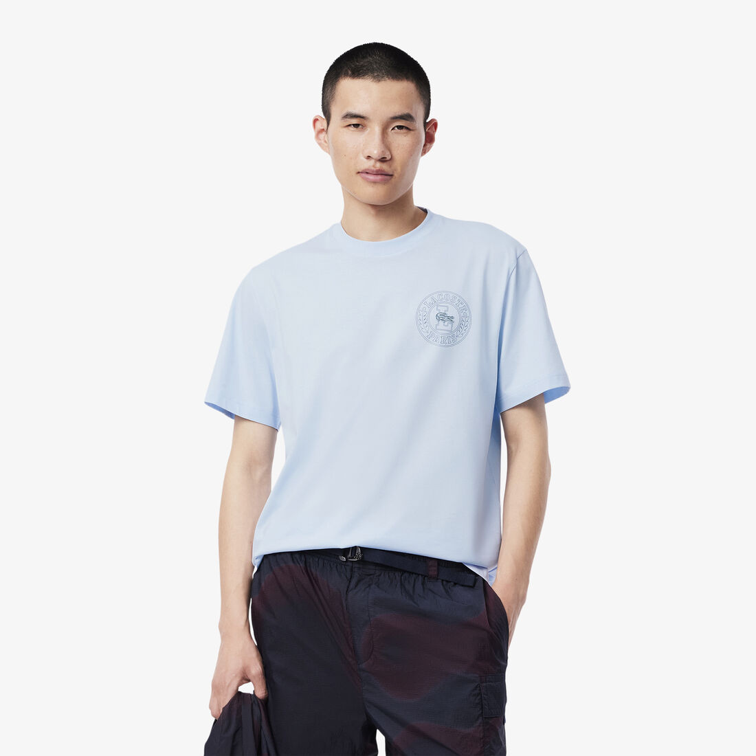 Print Badge Jersey T-shirt