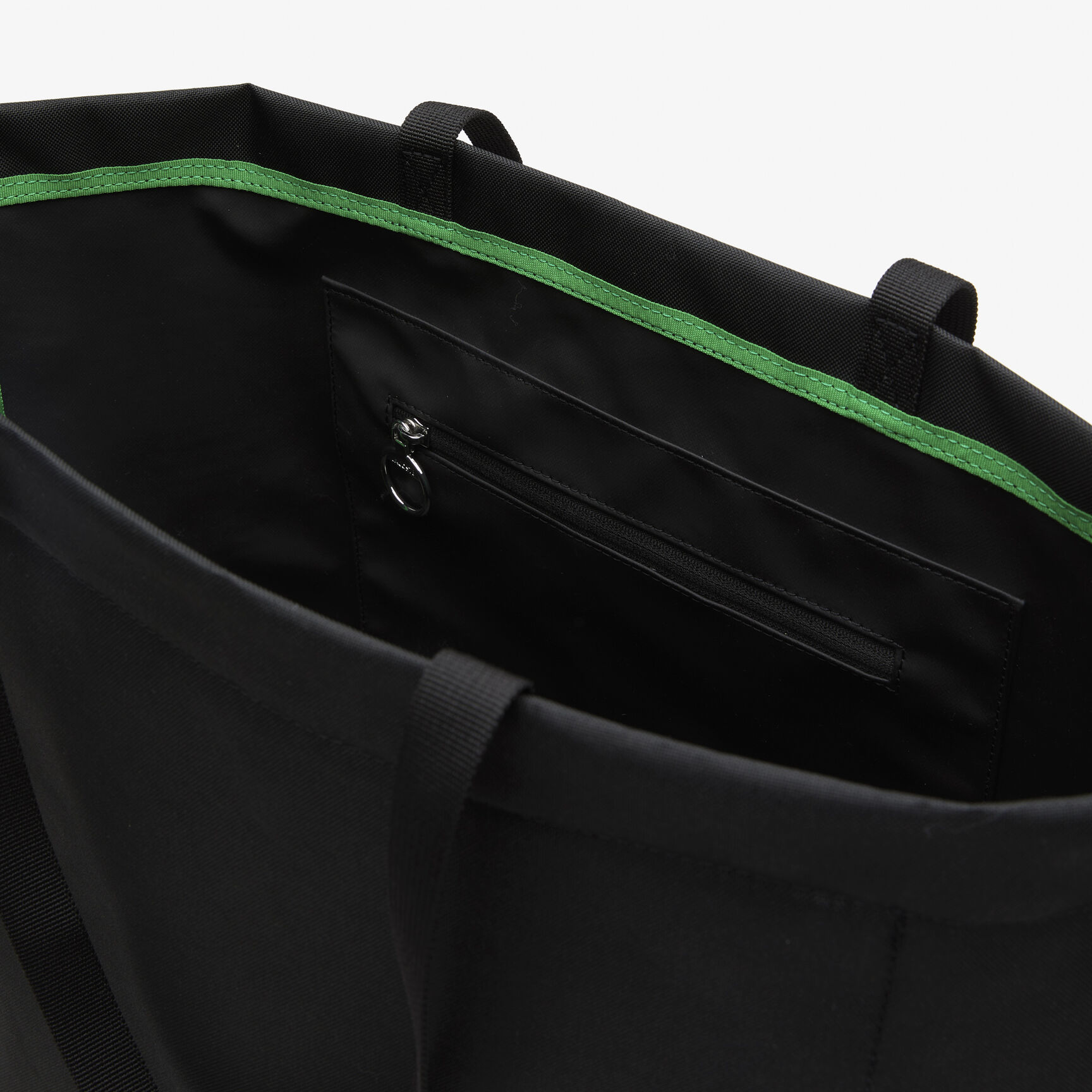 حقيبة يد لاكوست كبيرة بشعار الماركة بلون مغاير للجنسين حقيبة يد لاكوست كبيرة بشعار الماركة بلون مغاير للجنسين