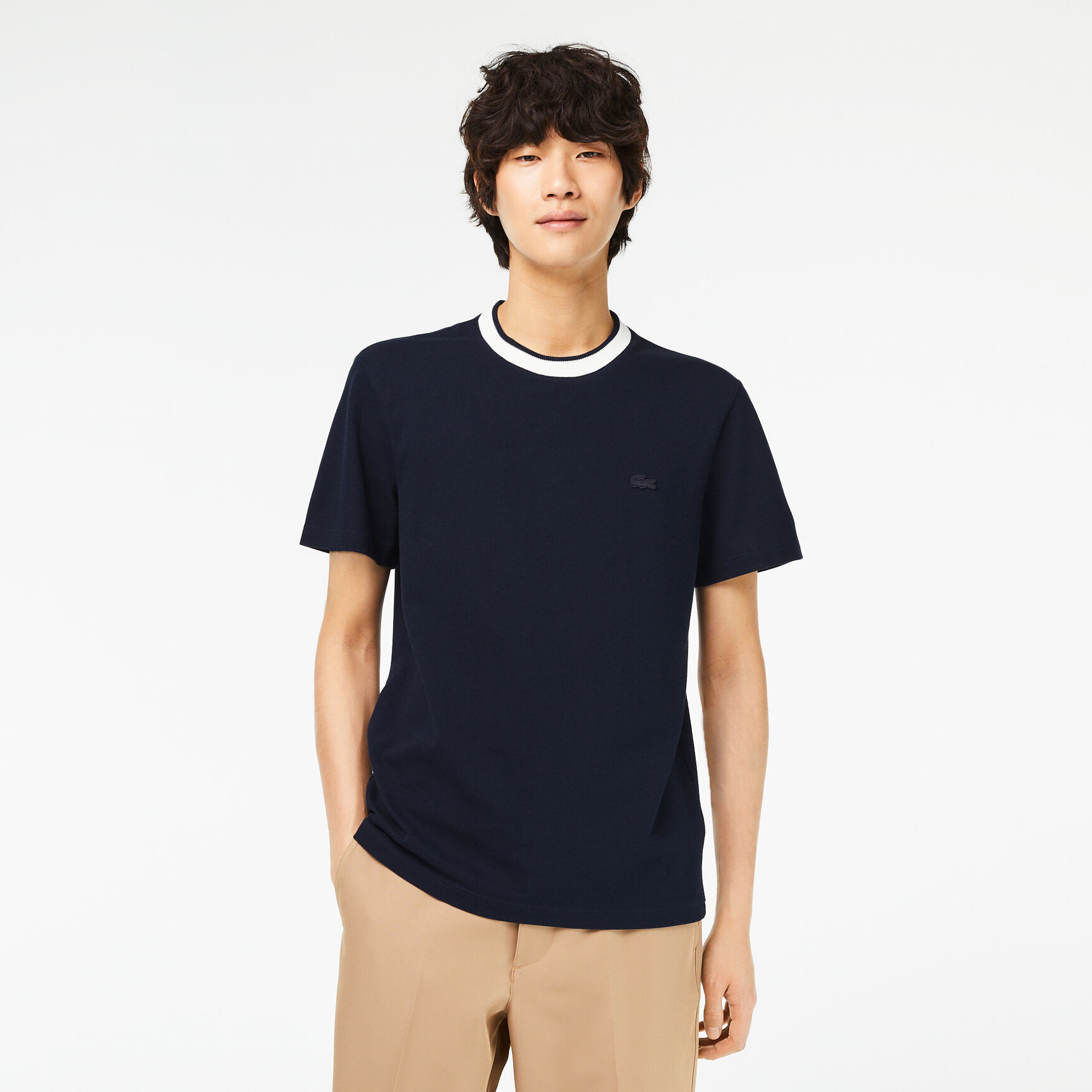 Men's Lacoste Regular Fit Stretch Pique T-shirt