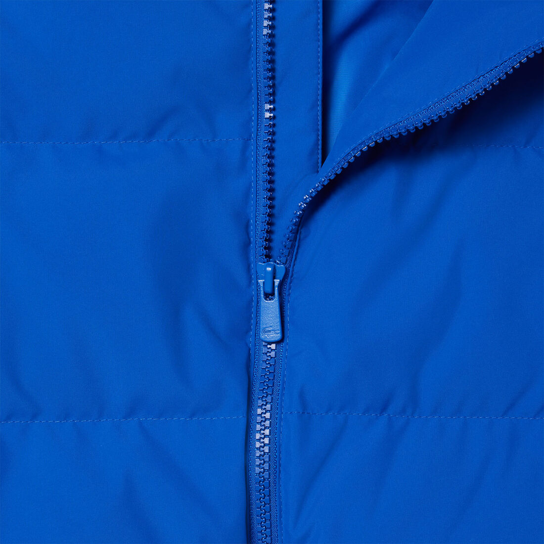 Hooded Puffer Jacket with Crocodile at the back Hooded Puffer Jacket with Crocodile at the back