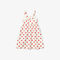 لاكوست فستان من القطن من مجموعة polka dot للفتيات