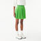 lacoste short pleated elastic waist skirt