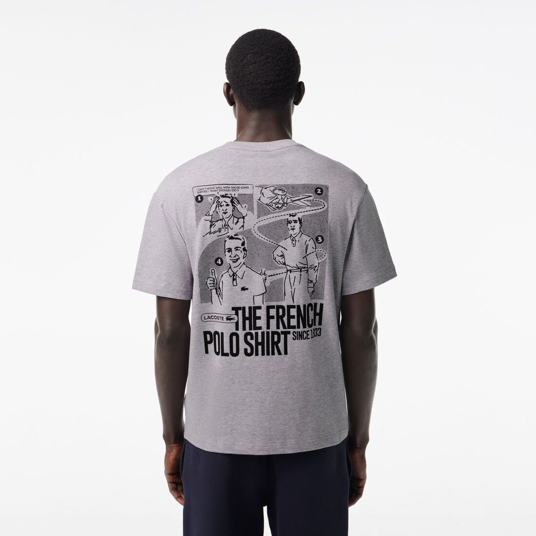 Heavy Cotton Jersey Back Print T-shirt Heavy Cotton Jersey Back Print T-shirt