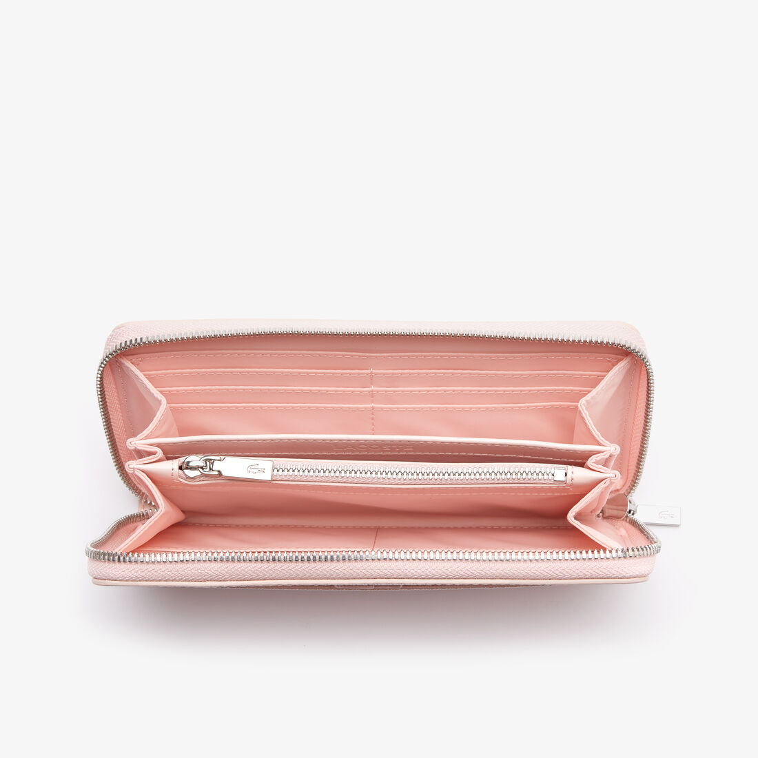 Unisex Chantaco Zipped Embossed Pique Leather Large Wallet Unisex Chantaco Zipped Embossed Pique Leather Large Wallet