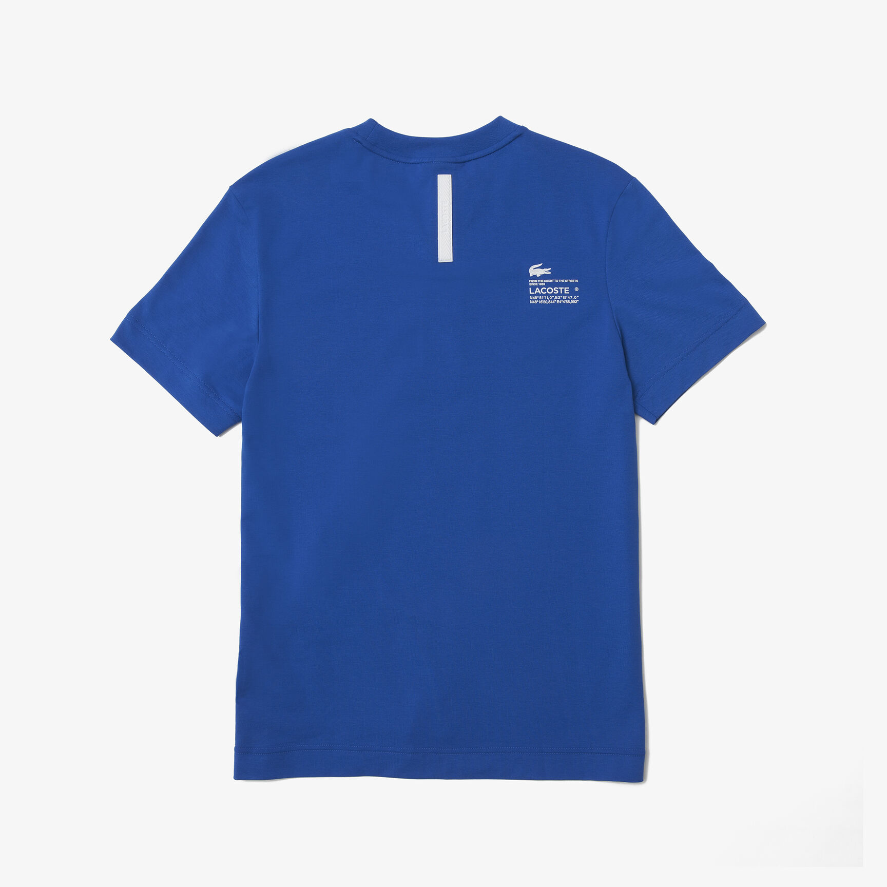 Men's Regular Fit Branded Piqu&eacute; T-shirt