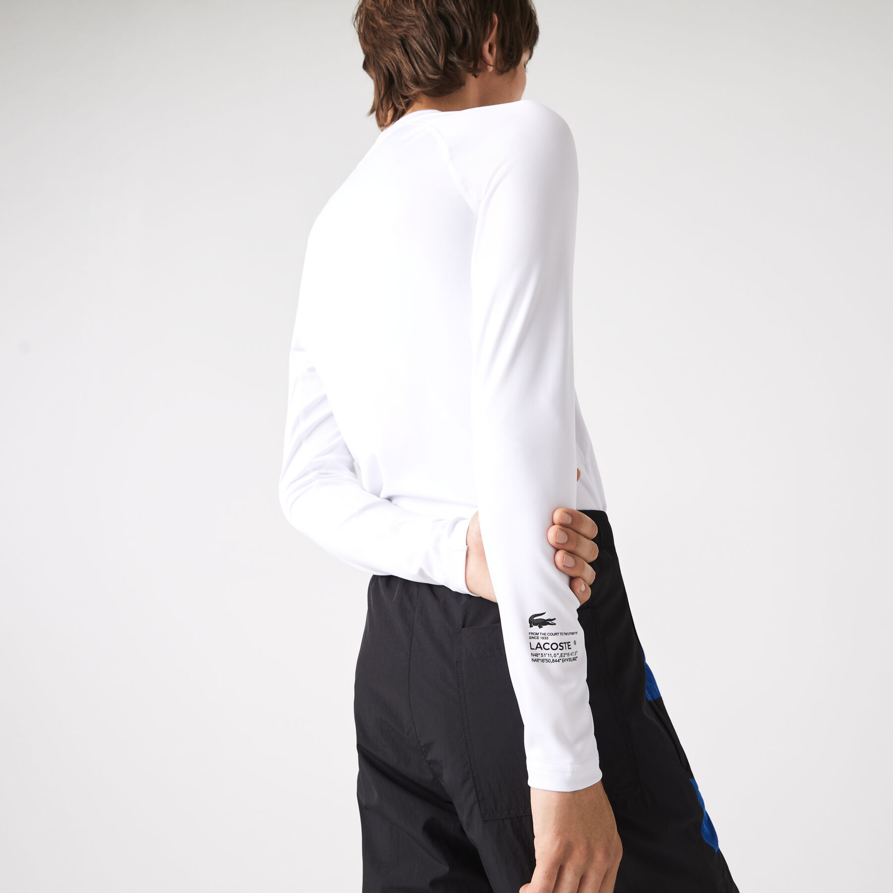 Men's Lacoste SPORT Thermal T-Shirt men s lacoste sport thermal t shirt