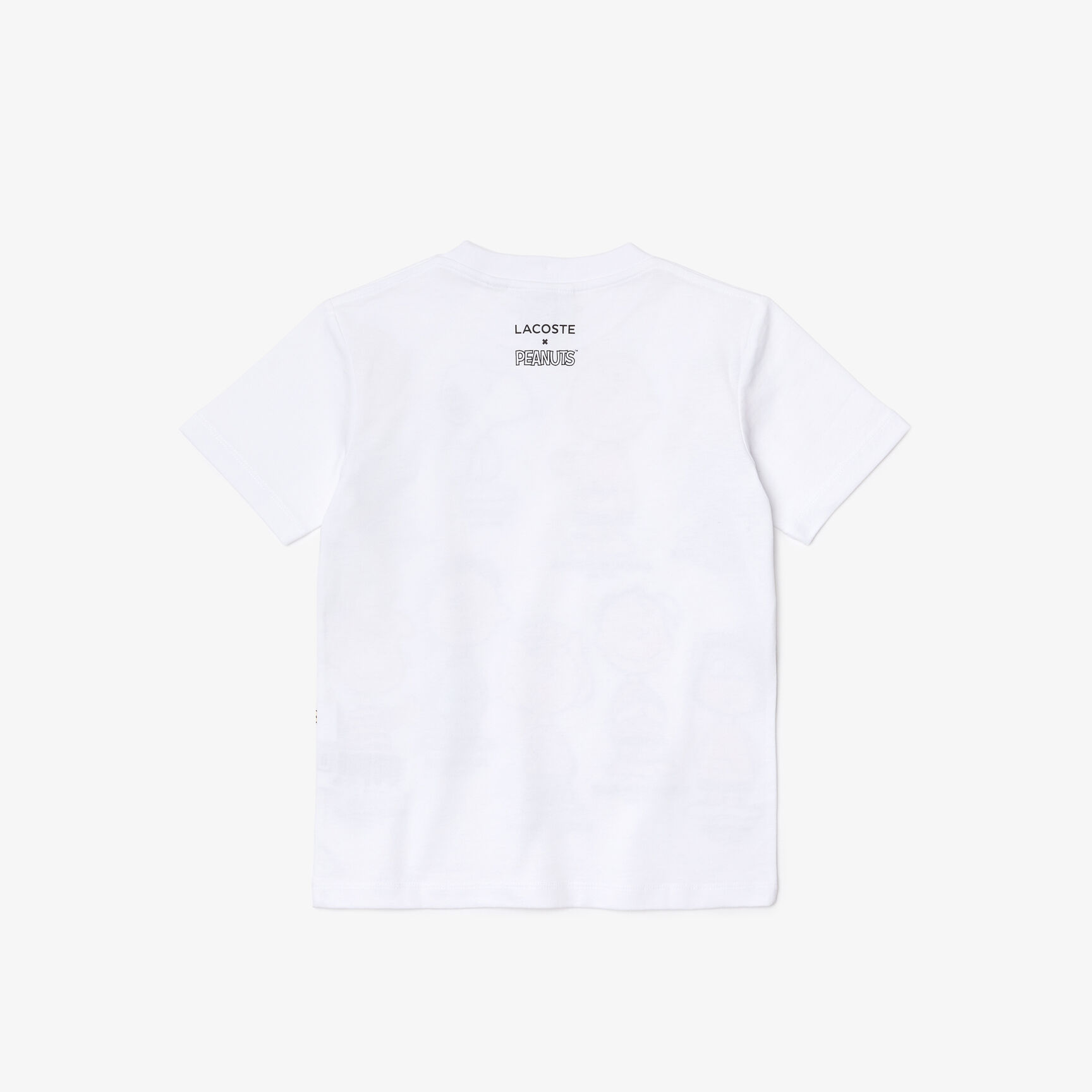 Boys&rsquo; Lacoste x Peanuts Print Organic Cotton T-shirt