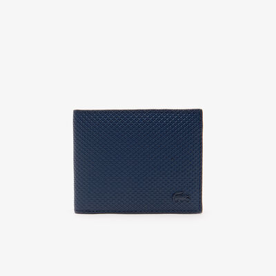 Men's Chantaco Piqué Leather 3 Card Wallet