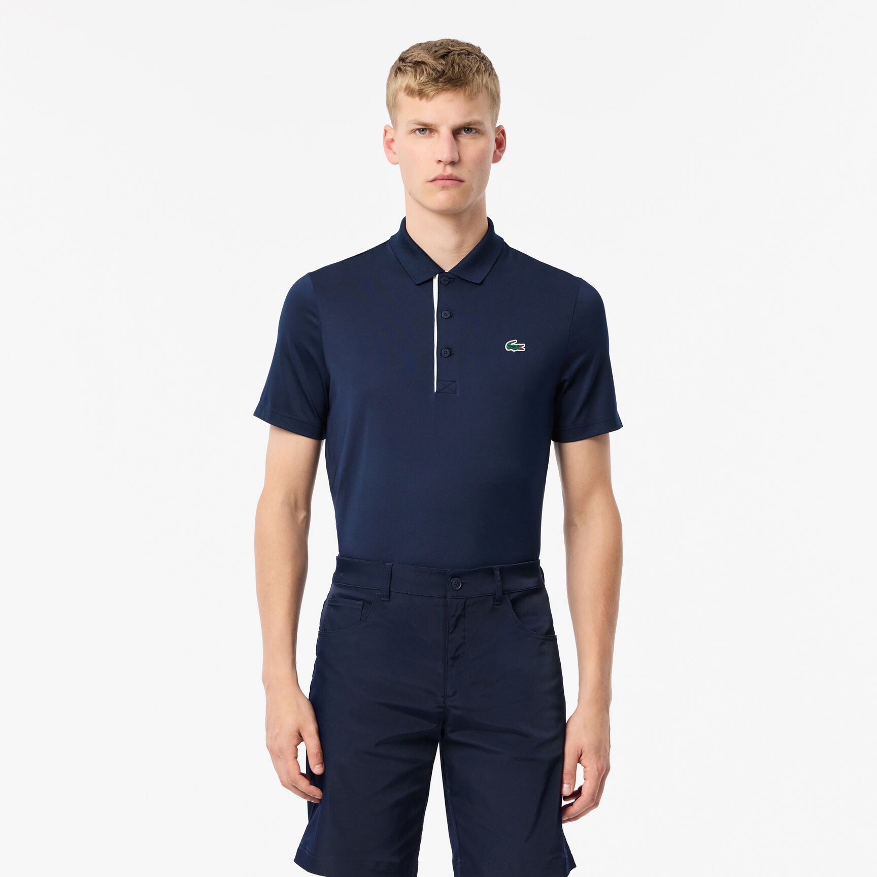 Ultra-Dry Anti-UV Stretch Jersey Golf Polo Shirt