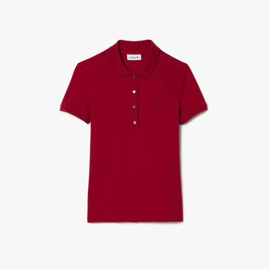 Women's Lacoste Slim fit Stretch Cotton Pique Polo Shirt