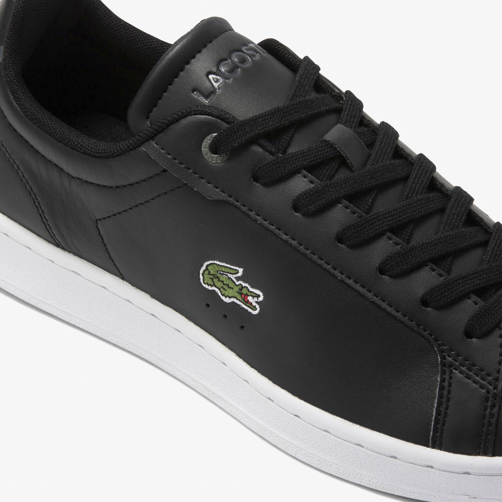 Men's Lacoste Carnaby Pro BL Leather Tonal Trainers Men's Lacoste Carnaby Pro BL Leather Tonal Trainers