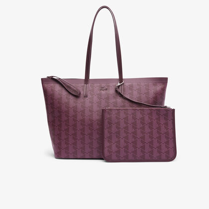 Zely Grained Tote With Pouch