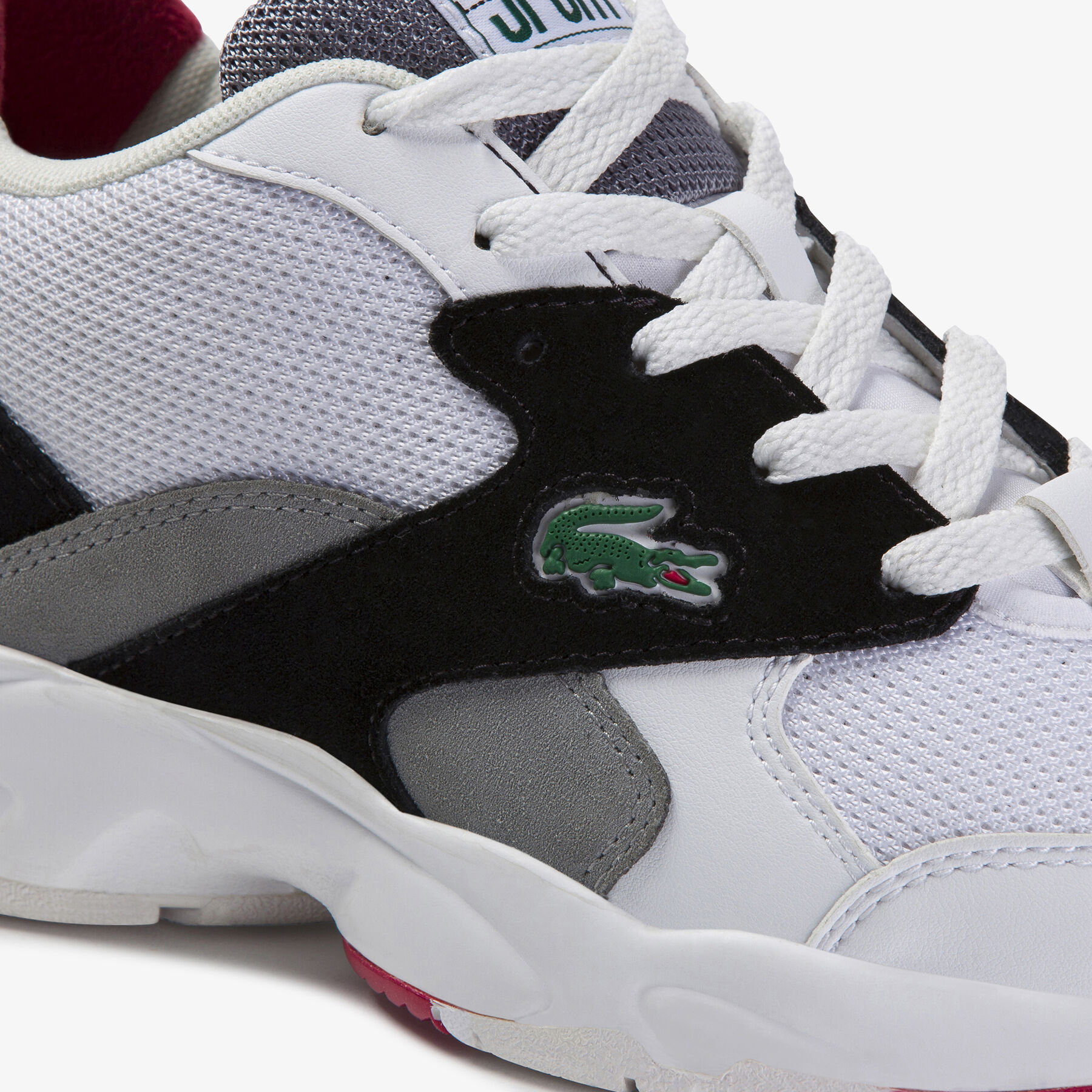 Women's Storm 96 Textile and Synthetic Trainers lacoste women s storm 96 textile and synthetic trainers