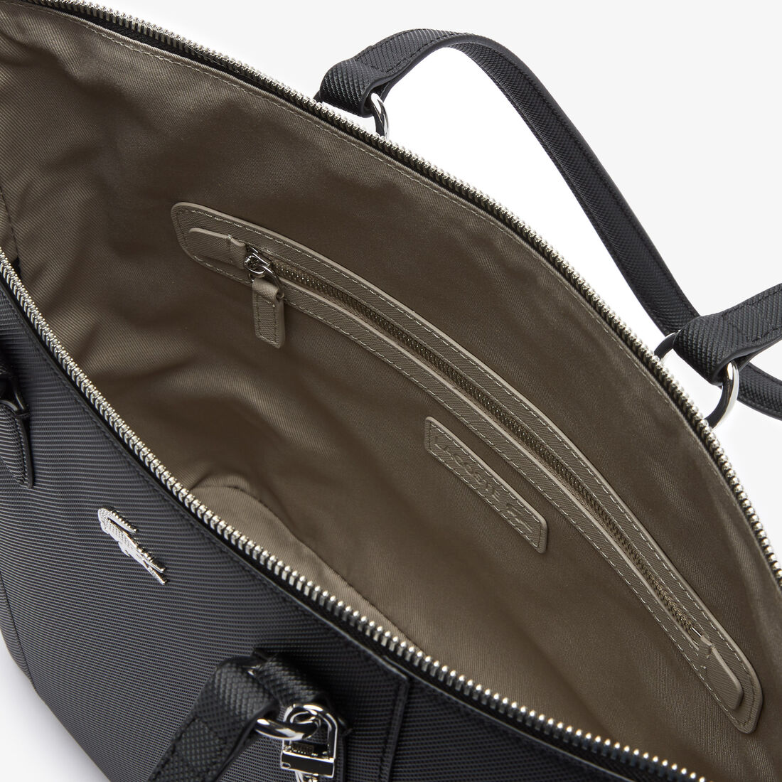 Women’s Daily Classic Polo Charm Piqué Canvas Zip Tote Bag Women’s Daily Classic Polo Charm Piqué Canvas Zip Tote Bag