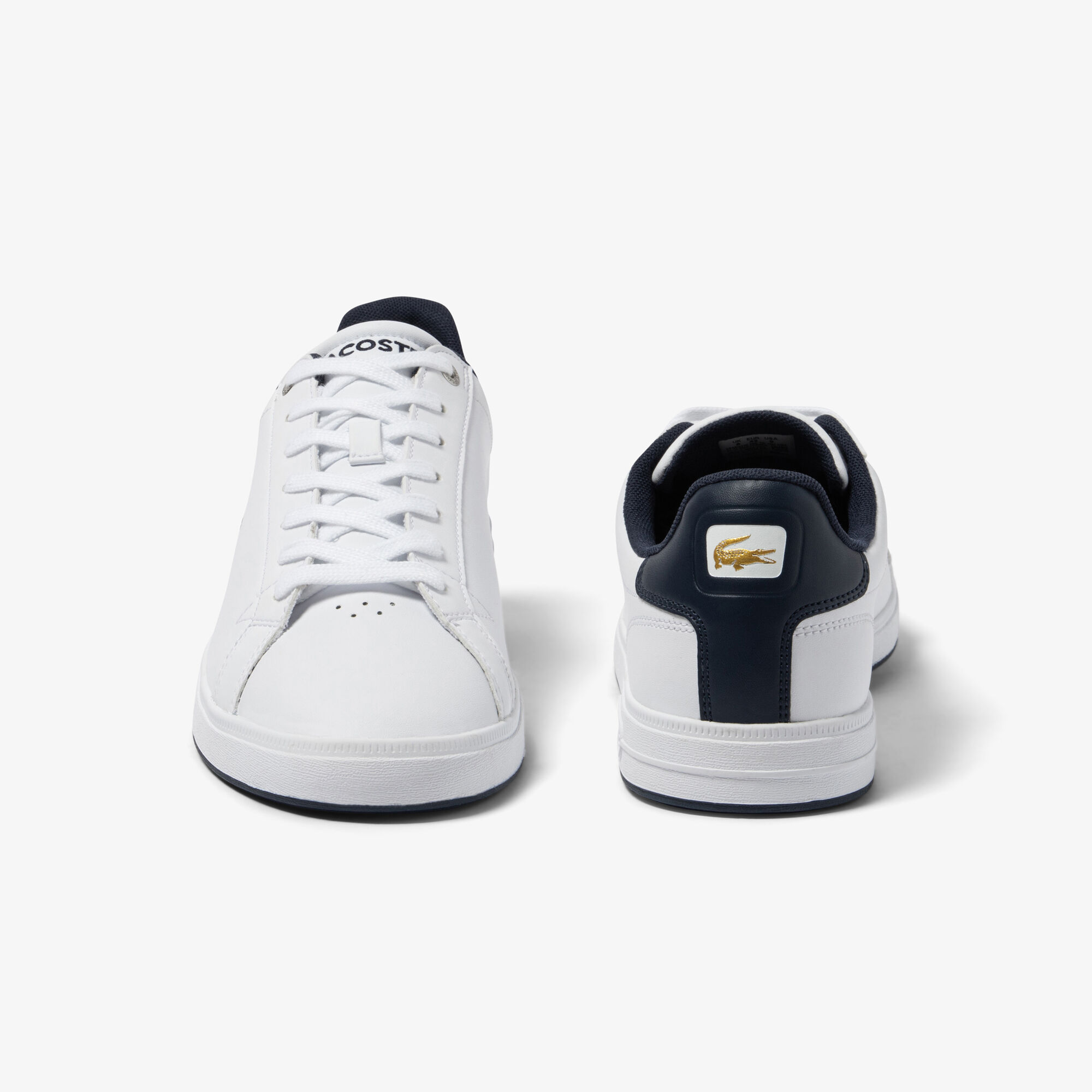 Men's lacoste graduate trainers clearance