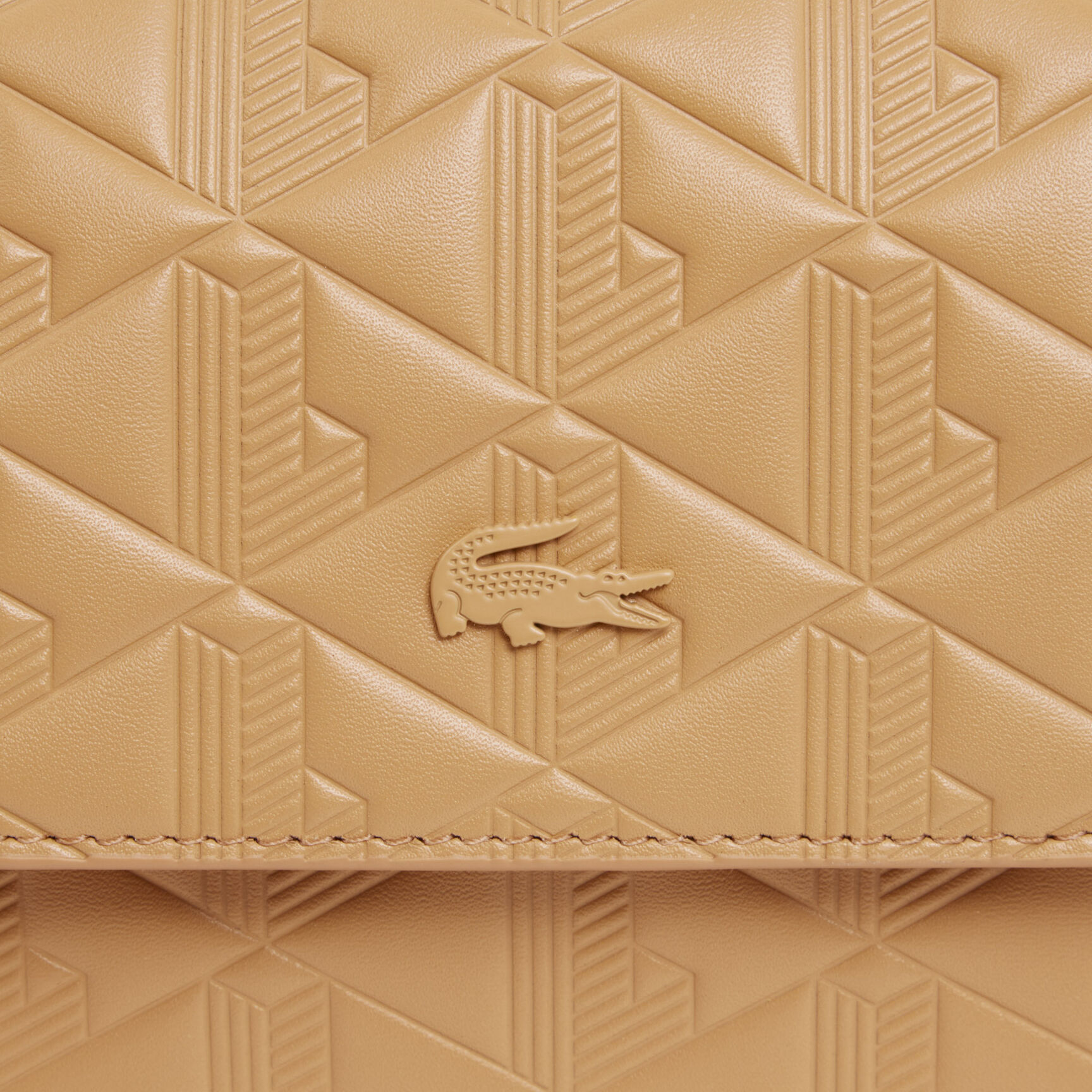Maheki Embossed Leather Shoulder Bag
