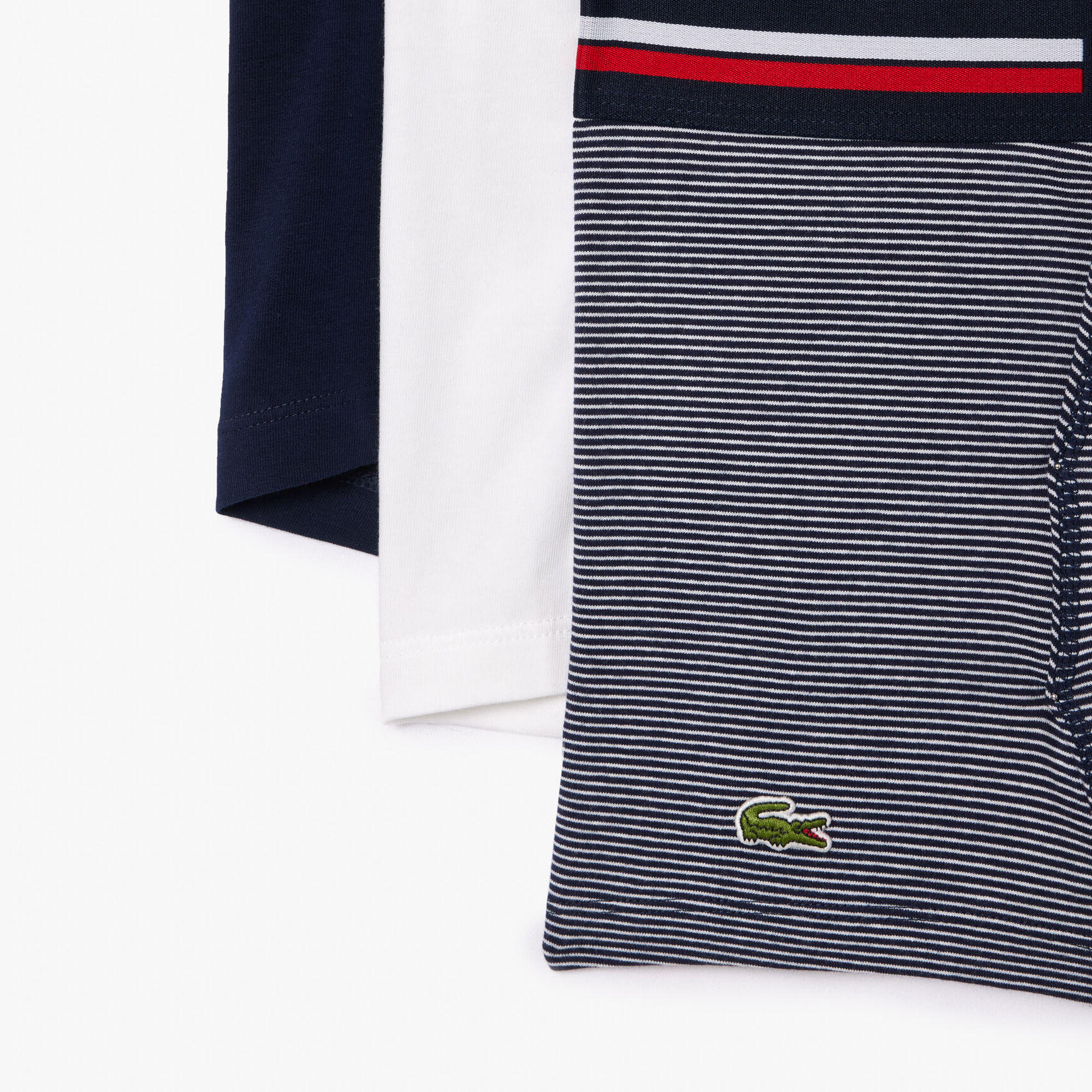 Pack Of 3 Iconic Trunks With Three-Tone Waistband Pack Of 3 Iconic Trunks With Three-Tone Waistband