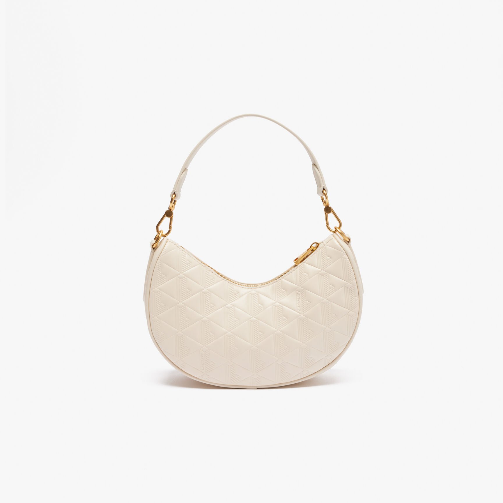 Maheki Embossed Leather Half Moon Purse Maheki Embossed Leather Half Moon Purse