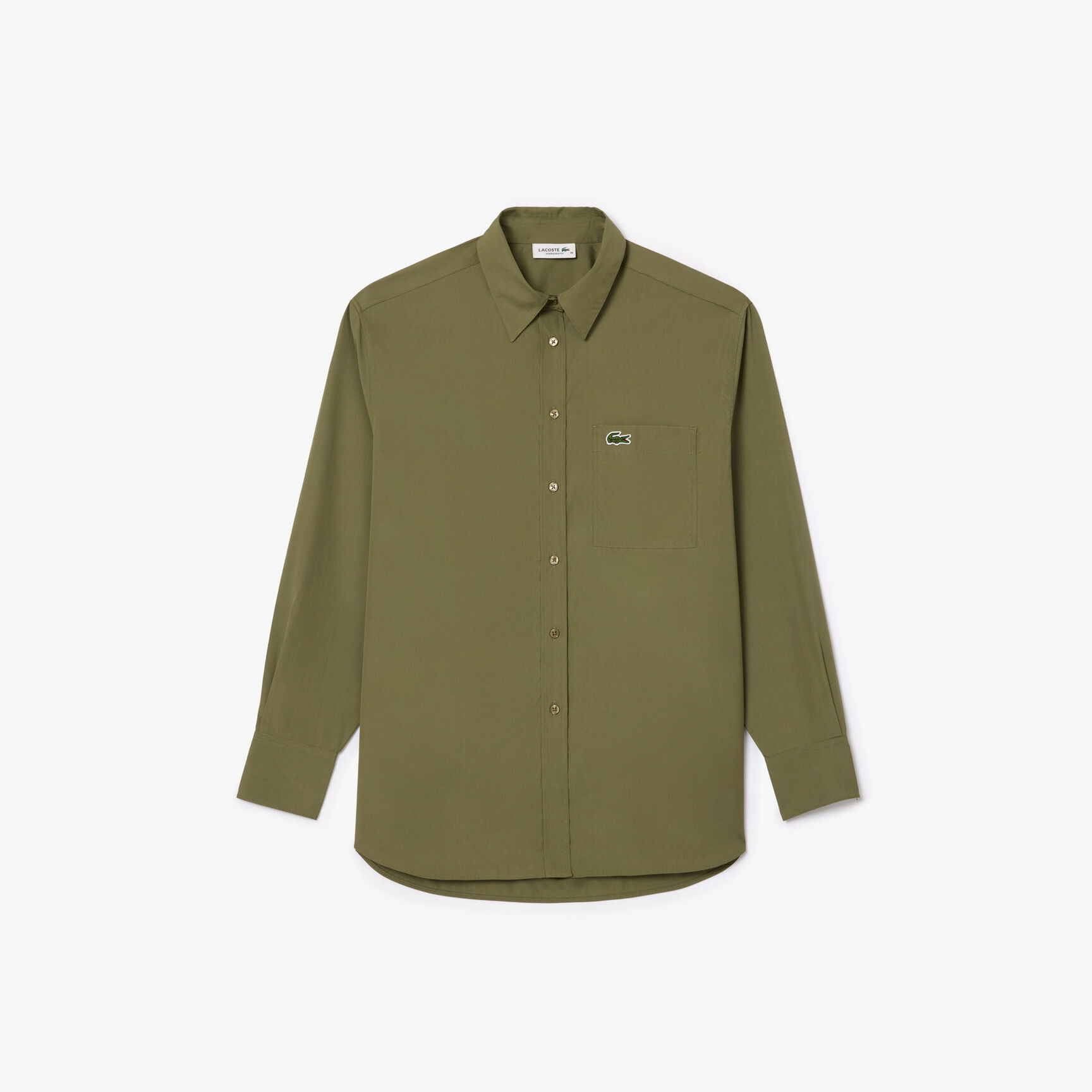 Oversized Fit Cotton Poplin Shirt Oversized Fit Cotton Poplin Shirt