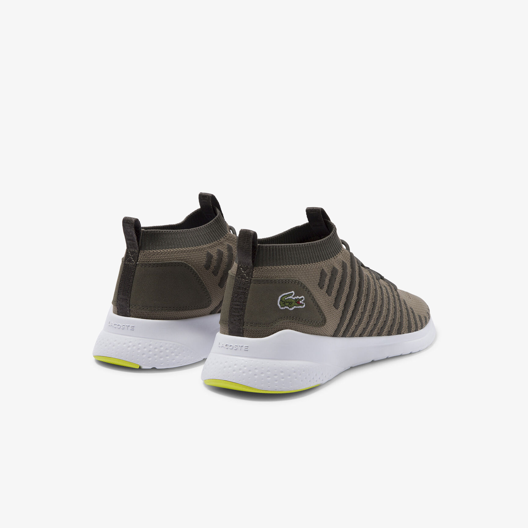 حذاء رياضي من القماش والجلد المدبوغ من مجموعة LT Fit-Flex ذات الألوان الجريئة للرجال