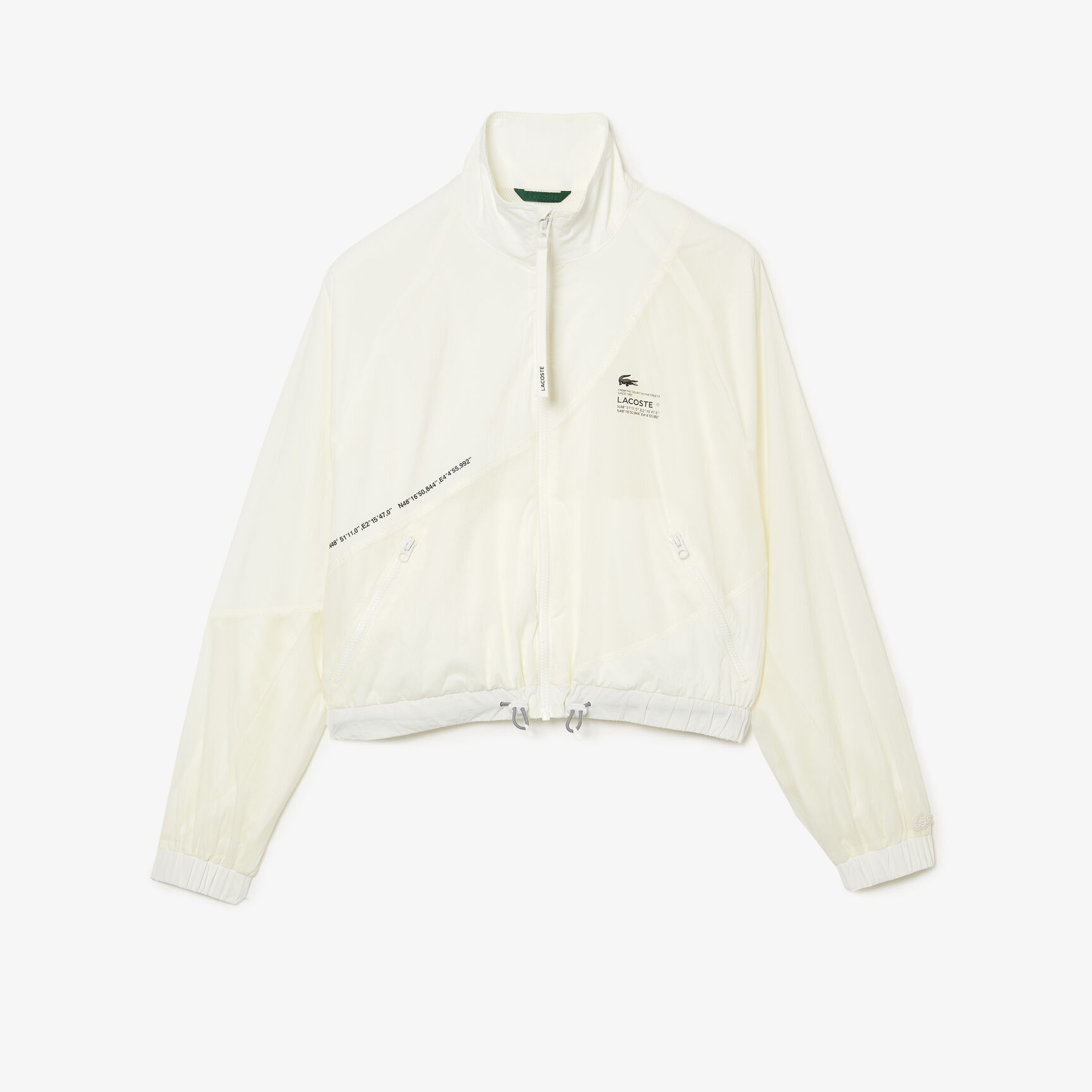 Women's Lacoste Mesh Lined Nylon Jacket Women's Lacoste Mesh Lined Nylon Jacket