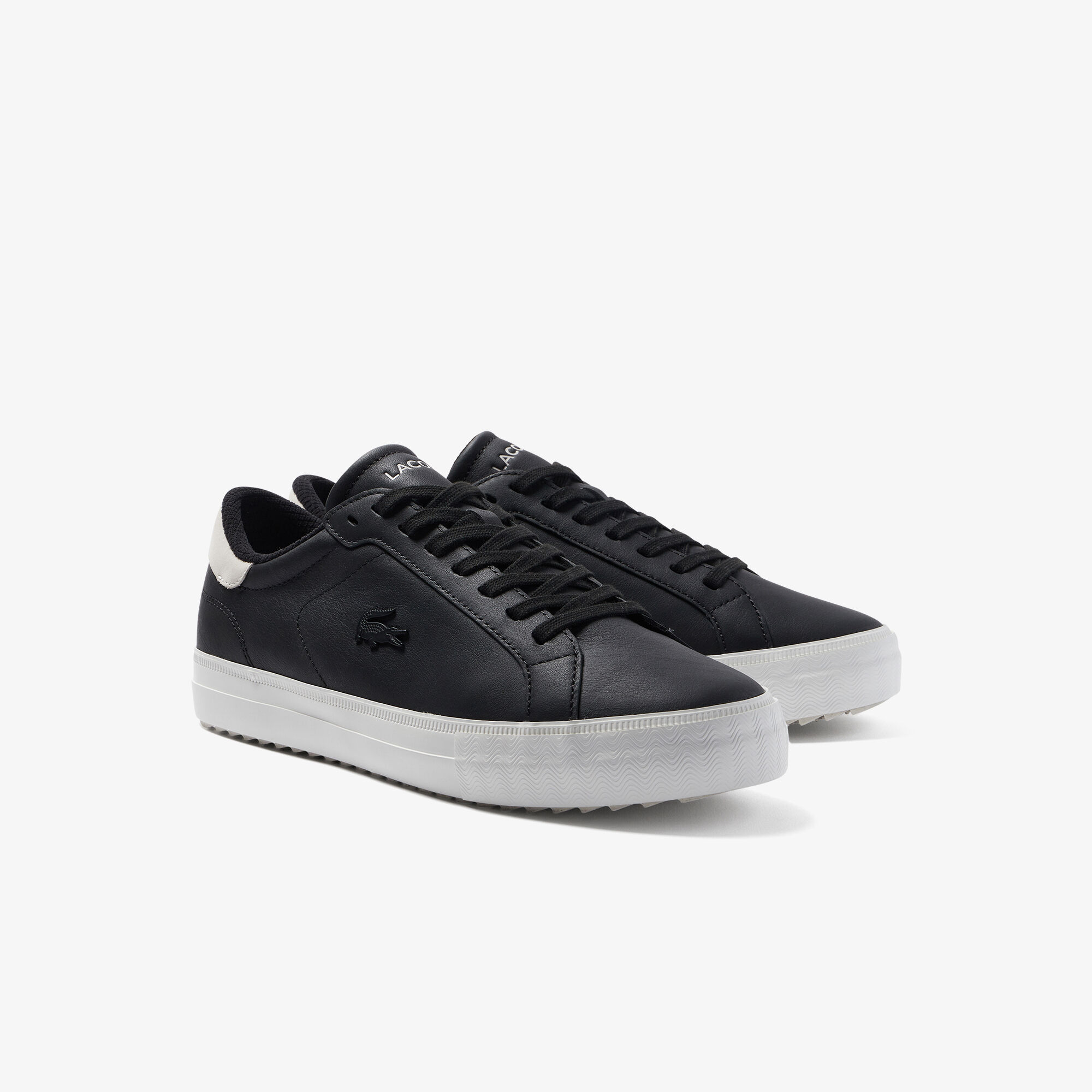 Buy Men s Lacoste Powercourt Winter Leather Outdoor Shoes Lacoste EG