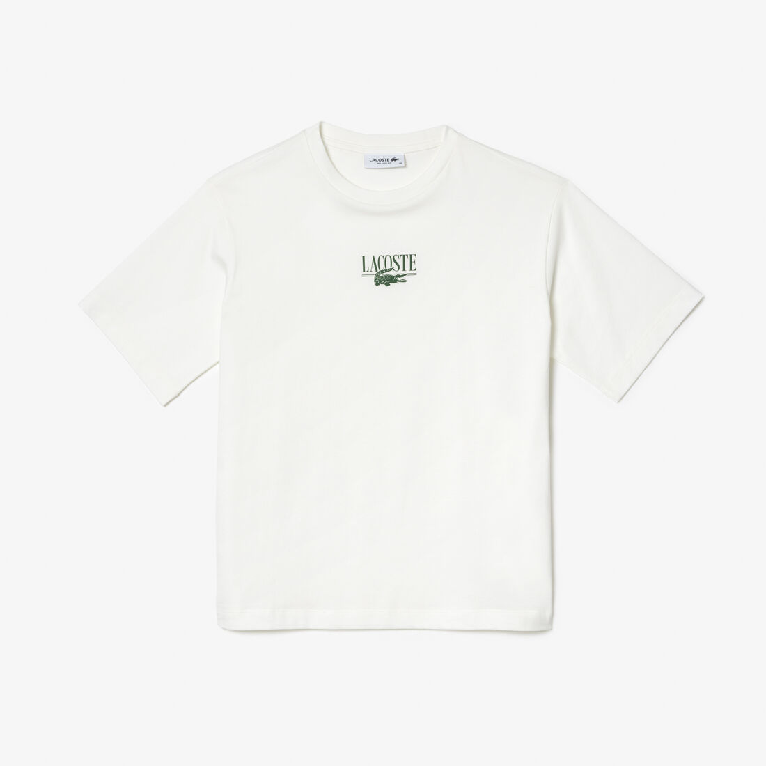 Lacoste Print Cotton Jersey T-shirt