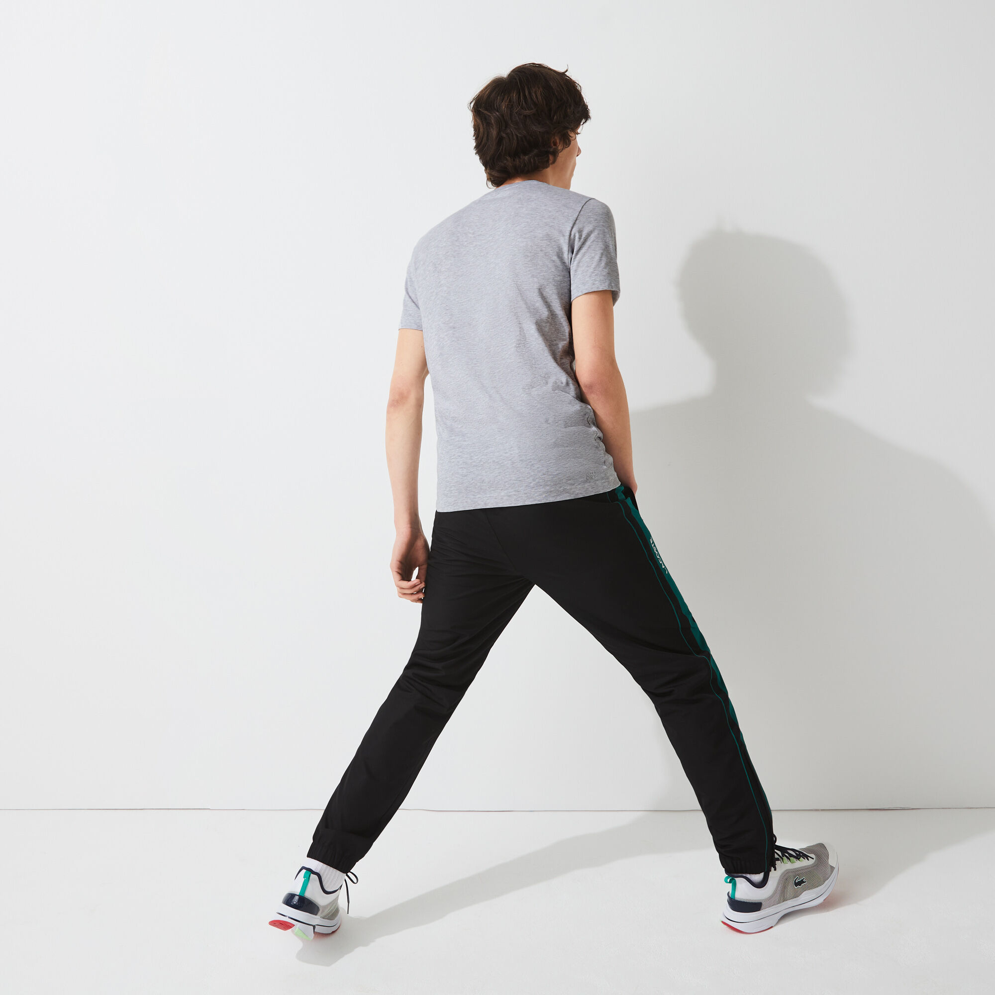 تي شيرت مسامي للرجال مع طباعة ثلاثية الأبعاد مجموعة Lacoste SPORT تي شيرت مسامي للرجال مع طباعة ثلاثية الأبعاد مجموعة Lacoste SPORT